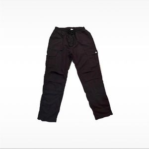 Black cargo pants